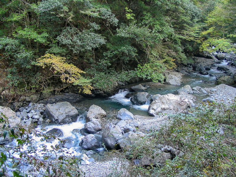 北山川支流小栃川
