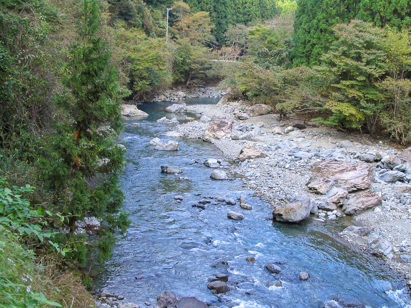 北山川支流小栃川