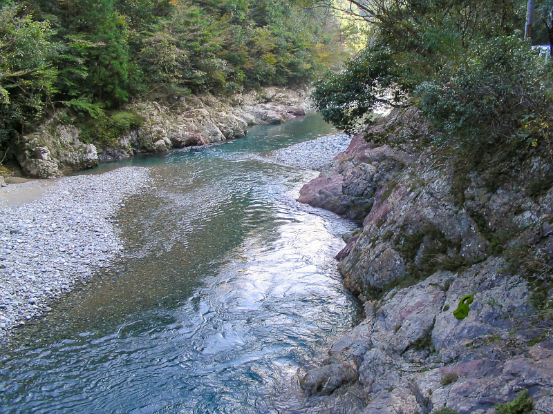 北山川支流小栃川